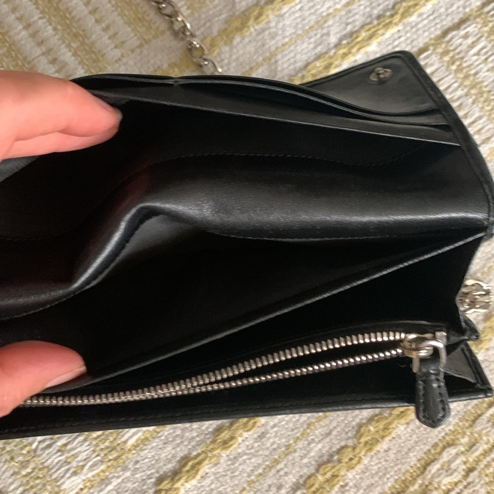 Prada Black Quilted Leather Chain Shoulder Bag - Picture 11 of 16